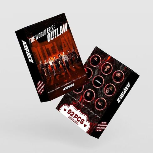 Ateez ألبوم Photocard 92pcs ateez بطاقة Kpop ateez LOMO بطاقات Kpop ateez ألبوم بطاقة ateez Kpop صور بطاقات ateez ألبوم بطاقة بريدية هدية لمحبي Daugher in Kuwait