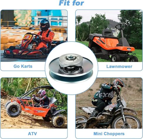 استبدال بكرة السائق لـ 30 سلسلة ماكس 8HP Go Kart Mini Bike Torque Converter Clutch، متوافق مع Manco Comet 219457A 5/8" عمود Bore Max Torque 02 in Saudi Arabia