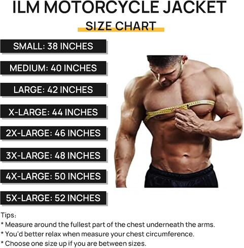 ILM Mesh Motorcycle Riding Jacket CE Armored Alloy Shoulder Pads for Men Women Breathable Dirt Bike Jackets Model BJK01(Black, Large) in Saudi Arabia