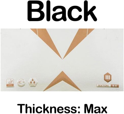 مطاط تنس الطاولة Loki RXTON 3، إسفنجة كعكة لزجة ذات مسام كبيرة، مطاط إسفنجي RXTON-3 Ping Pong، صلابة متوسطة، أقصى سمك in Saudi Arabia