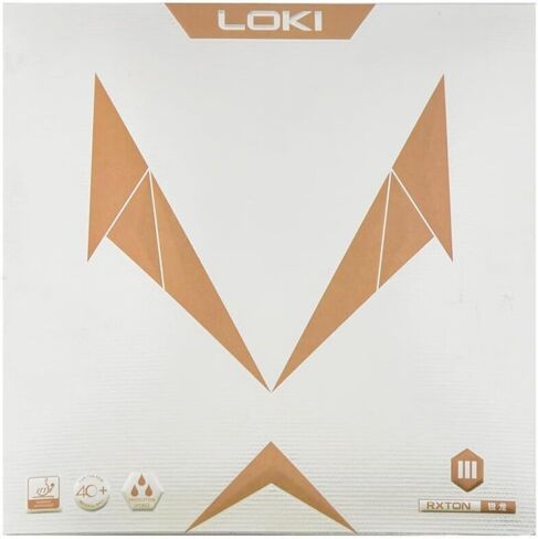 مطاط تنس الطاولة Loki RXTON 3، إسفنجة كعكة لزجة ذات مسام كبيرة، مطاط إسفنجي RXTON-3 Ping Pong، صلابة متوسطة، أقصى سمك in Saudi Arabia
