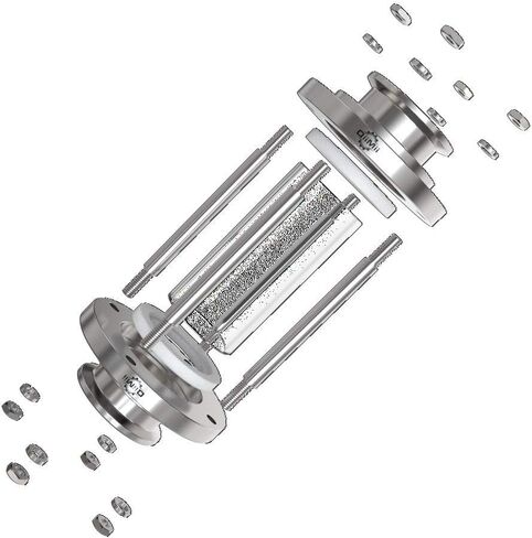 QiiMii 2 "زجاج رؤية صحي في الخط مع طرف ثلاثي المشبك، زجاج بصري مستقيم للتدفق الصحي ثلاثي المشبك من الفولاذ المقاوم للصدأ SS304 (قطر الأنبوب: 51 مم) in Kuwait