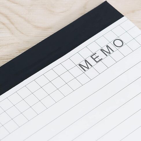 Lemical A4 Size Refill Paper Lined Paper Wide Ruled Writing Note Pads for PU Leather Padfolio Portfolio Clipboard Calculator Notepad 2 pack 25 Sheets per Notepad in Kuwait