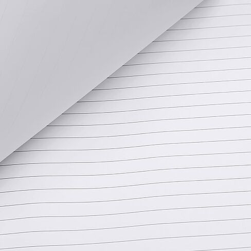 Lemical A4 Size Refill Paper Lined Paper Wide Ruled Writing Note Pads for PU Leather Padfolio Portfolio Clipboard Calculator Notepad 2 pack 25 Sheets per Notepad in Kuwait