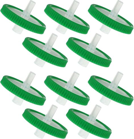 SQXBK 10PCS PES Pore Size Non Sterile Syringe Filters, 25mm x 0.22 in Saudi Arabia