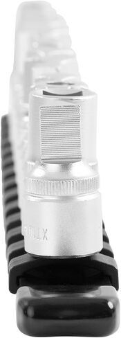 OEMTOOLS 25374 مجموعة مقابس التصريف | قم بإزالة سدادات تصريف الزيت، وحالات النقل، ومصارف الإسكان التفاضلية، والمزيد | يتضمن مجموعة كاملة من المقابس السداسية والمربعة in Saudi Arabia