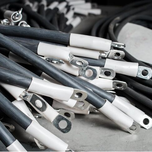 216PCS Heat Shrink Tubing,White Heat Shrink Tubing Kit-Wire Wrap,3:1 Adhesive Lined Shrink Tube,Automotive Industrial Heat-Shrink Tubing- Length 3.54",7 Common Sizes 1/8"-3/4" in Saudi Arabia