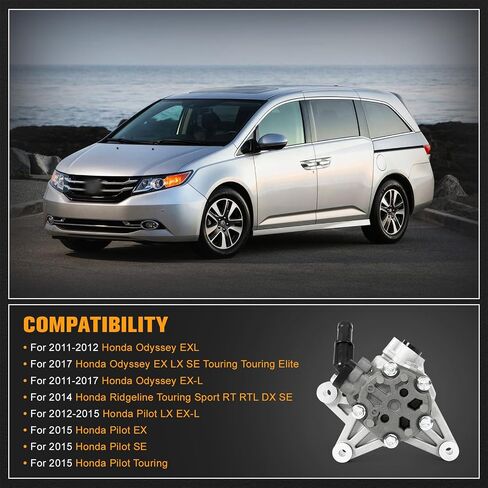 Kozlira Power Steering Pump Compatible with Honda Odyssey 2011-2017, Ridgeline 2014, Pilot 2012-2015#Replace 21-534 in Saudi Arabia