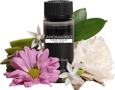 Aroma360 | 24K Magic Pro-Pod Oil Blend | Luxury Hotel Inspired Diffuser Oil | Aromatherapy Scent Diffuser Oil | Citrus Bergamot, Lemongrass and Jasmine 1.7 fl oz, 50 mL in Saudi Arabia