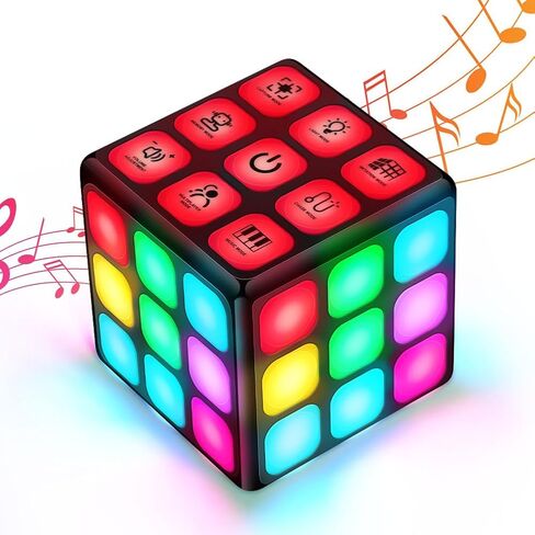 لعبة Ainiv Flashing Cube Brain & Memory Game، 7 في 1 ألعاب ألغاز إلكترونية محمولة للأطفال، ألعاب تعليمية رائعة للأطفال، ألعاب STEM هدايا عيد الميلاد للأولاد والبنات الذين تتراوح أعمارهم بين 6-12 عامًا in Kuwait