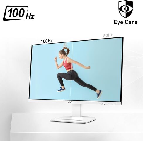 MSI Pro MP273QV، شاشة 27 بوصة، 2560 x 1440 (QHD) VA، 75 هرتز، حماية البصر المعتمدة من TUV، 1 مللي ثانية، منفذ عرض، HDMI، إمالة، أسود in Saudi Arabia