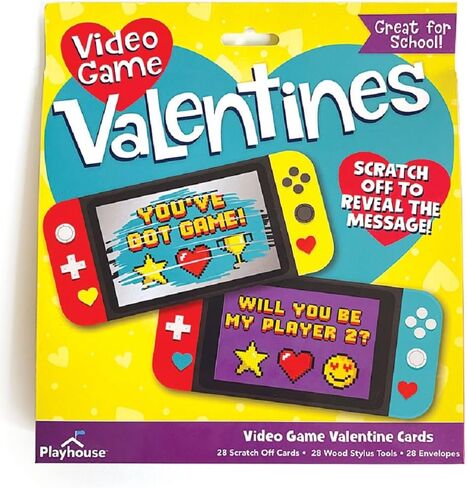 Playhouse Spinning Wheels Monster Trucks 28 Card Super Valentine Exchange Pack for Kids in Saudi Arabia