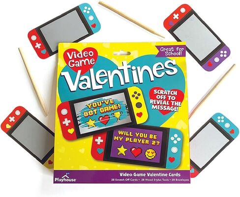 Playhouse Spinning Wheels Monster Trucks 28 Card Super Valentine Exchange Pack for Kids in Saudi Arabia