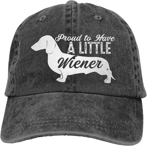 QFOYID Dachshund Hat for Women Wiener Dog Hats for Men Doxie Dog Hat for Dachshund Owner Funny Baseball Cap Gift in Saudi Arabia