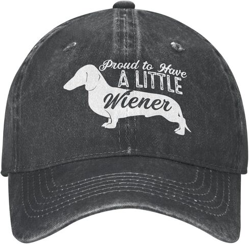 QFOYID Dachshund Hat for Women Wiener Dog Hats for Men Doxie Dog Hat for Dachshund Owner Funny Baseball Cap Gift in Saudi Arabia