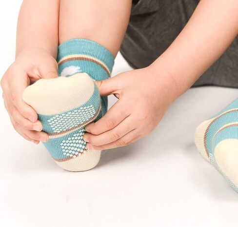 12 Pairs Toddler Boy Socks Grip Socks Baby Boy Cotton Socks Non Slip, Infant Newborn Socks Boy Anti Skid Socks for Kids Boys in Saudi Arabia