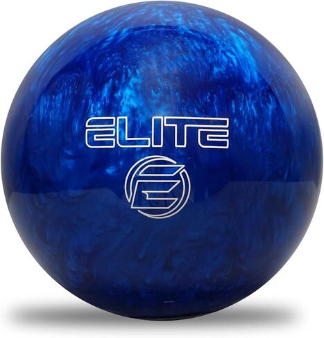 كرة بولينج من البوليستر على شكل نجمة مثقوبة مسبقًا من ELITE - رائعة لدوري الرماية الاحتياطي أو كرة البولينج المستقيمة للمبتدئين in Kuwait