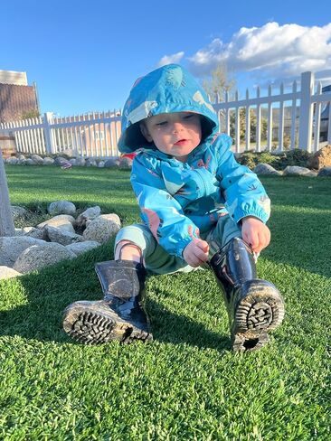 Rokka&Rolla Toddler Boys' Water-Resistant Fleece Lined Windbreaker Transitional Jacket in Saudi Arabia