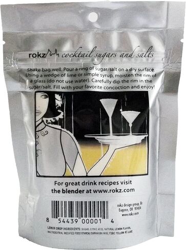 rokz Lemon Drop Cocktail Sugar, drink rimmer in Saudi Arabia