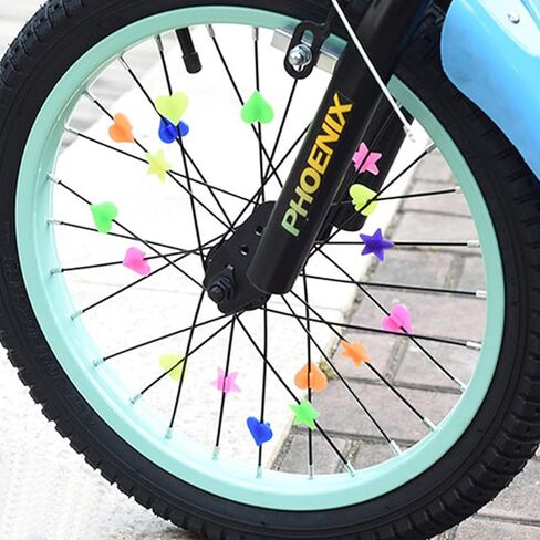 خرزة عجلة الدراجة من AIYINGYING Star، خرزة بمشبك بلاستيكي، أغطية دراجة بلاستيكية، زخارف ملونة لسماعات الدراجات، خرز ديكور دائري، ملحقات أغطية الدراجات الهوائية 70 قطعة in Kuwait