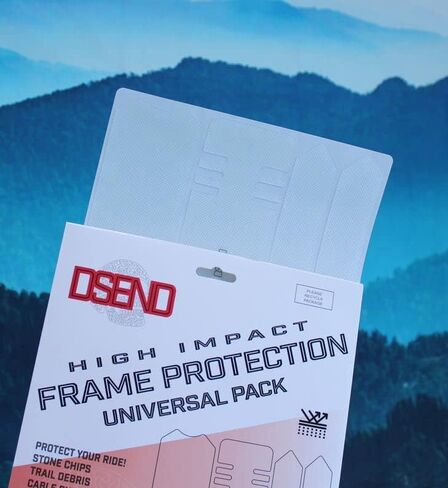 DSEND Bike Frame Protection High Impact Bicycle Frame Protector Mountain Bike Frame Guard Chainstay Protector in Saudi Arabia