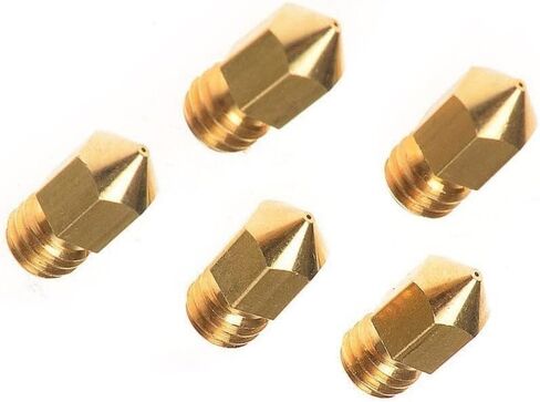 فوهة طارد للطابعة ثلاثية الأبعاد من Creality 10 قطع 0.4 مم MK8 لطابعة Ender 3/Ender 3 Pro/Ender 3 V2/Ender 3 Max/Ender 5 Pro/Ender 3 S1/Ender 3 Neo/CR 10 Series ثلاثية الأبعاد in Saudi Arabia