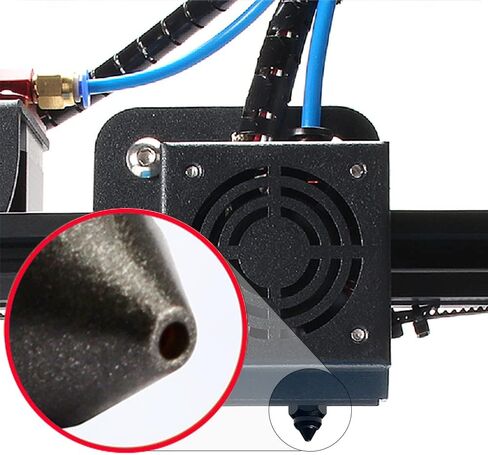 فوهة طارد للطابعة ثلاثية الأبعاد من Creality 10 قطع 0.4 مم MK8 لطابعة Ender 3/Ender 3 Pro/Ender 3 V2/Ender 3 Max/Ender 5 Pro/Ender 3 S1/Ender 3 Neo/CR 10 Series ثلاثية الأبعاد in Saudi Arabia