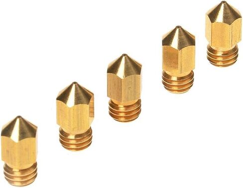 فوهة طارد للطابعة ثلاثية الأبعاد من Creality 10 قطع 0.4 مم MK8 لطابعة Ender 3/Ender 3 Pro/Ender 3 V2/Ender 3 Max/Ender 5 Pro/Ender 3 S1/Ender 3 Neo/CR 10 Series ثلاثية الأبعاد in Saudi Arabia