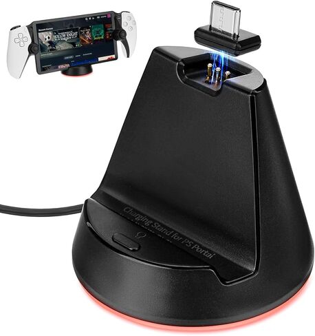 Grathia Charging Dock for Playstation Portal Remote Player, Charging Stand for PS5 Portal with Indicator Light, Playstation Portal Accessories in Kuwait