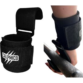 Lifting Hooks for Weight Training – Heavy Duty Steel with Ergonomic Lifting Straps & Wrist Support – Enhanced Grip in Saudi Arabia