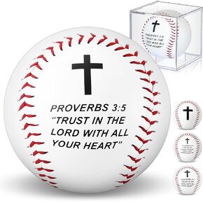 Soulchen 1 Set Christian Baseball Gifts for Baseball Lovers Players Church Fans Religious Bible Verse Decoration Gift for First Communion Birthday Graduation in Saudi Arabia