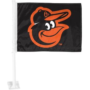 FANMATS MLB - علم سيارة بالتيمور أوريولز كبير قطعة واحدة 11 بوصة × 14 بوصة in Kuwait