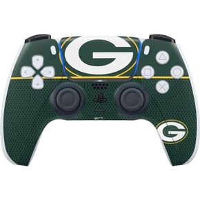 Skinit Decal Gaming Skin Compatible with PS5 Controller - Officially Licensed NFL Green Bay Packers Zone Block Design in Saudi Arabia