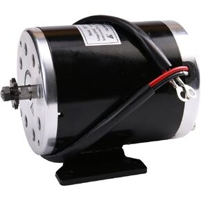 500W 24V DC Brush Electric Motor MY1020 with Bracket 2500RPM for DIY Scooter E Bike Go Kart Electric Bicycle Tricycle 4 Wheelers Razor Quad Dirt Bike ATV in Kuwait