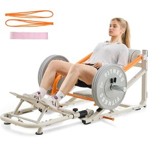 SPORTSOUL آلة دفع الورك القابلة للطي مع حامل الوزن، آلة جسر الغلوت المحملة بلوحة مع ربط الشريط، معدات تمرين الغلوت شديدة التحمل، صالة الألعاب الرياضية المنزلية لبناء عضلات الغنيمة، لوح قدم قابل للتعديل in Kuwait