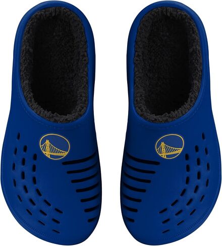 FOCO Men's NBA Sherpa Lined Big Logo Clog in Saudi Arabia