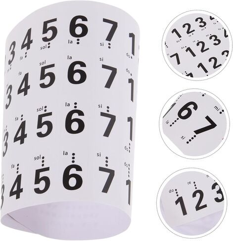 UPKOCH Piano Keyboard Decals Piano Key Stickers Easy to Apply for Music Instrument Supplies in Saudi Arabia