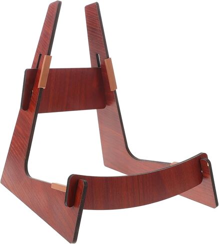 Wooden Guitar Stand Floor Holder with Shaped Design Detachable Acoustic Electric Bass Ukulele Rack for Multiple String Instruments Stable Solid Wood Support for Guitar and Violin in Saudi Arabia