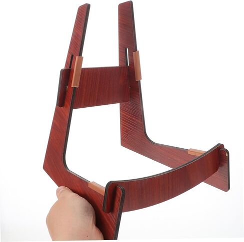 Wooden Guitar Stand Floor Holder with Shaped Design Detachable Acoustic Electric Bass Ukulele Rack for Multiple String Instruments Stable Solid Wood Support for Guitar and Violin in Saudi Arabia