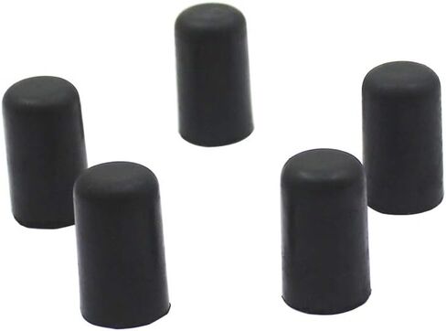 Meech Cello Accessories متعددة الوظائف التشيلو Endpin المطاط الأسود 5 قطع in Saudi Arabia