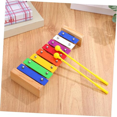 1 Set Colorful Xylophone for Montessori Music Instrument with Mallets Develops Motor Skills Musical Sensitivity for Early Childhood Learning in Saudi Arabia
