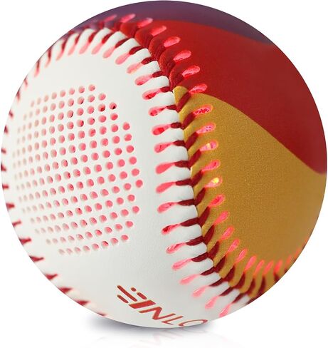 INLOOKEE Glow in The Dark Bluetooth Speaker Baseball - Portable LED Light Show Ball with 8H Playtime, Rechargeable Wireless Speaker Gift for Baseball Fans in Saudi Arabia