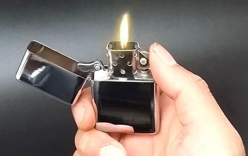 Generic President 2024 Flip Top Oil Lighter L4 Smoking Cigarette Smoker Presidential Candidate, Silver in Saudi Arabia