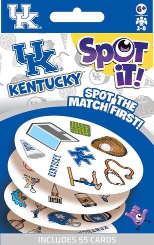 MasterPieces NCAA Kentucky Wildcats Spot It! Card Game in Saudi Arabia