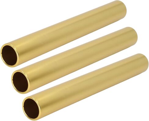 Drfeify Relay Batons, 3PCS Aluminum Alloy Bright Color Hollow Relay Batons Sets for Sports Teams Training Competition in Saudi Arabia