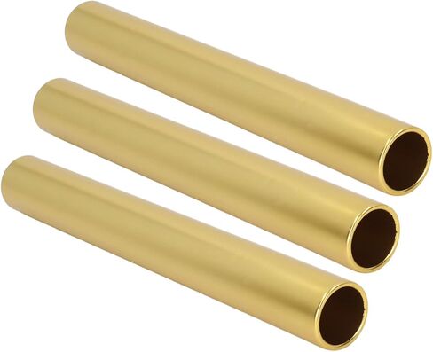 Drfeify Relay Batons, 3PCS Aluminum Alloy Bright Color Hollow Relay Batons Sets for Sports Teams Training Competition in Saudi Arabia