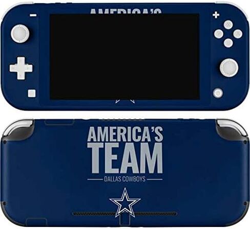 Skinit Decal Gaming Skin Compatible with Nintendo Switch Lite - Officially Licensed NFL Dallas Cowboys Team Motto Design in Saudi Arabia