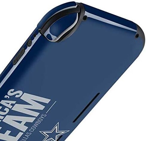 Skinit Decal Gaming Skin Compatible with Nintendo Switch Lite - Officially Licensed NFL Dallas Cowboys Team Motto Design in Saudi Arabia