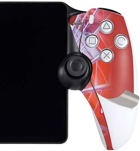 Skinit Decal Gaming Skin Compatible with PlayStation Portal Remote Player - Officially Licensed Marvel Spiderman Web Throw Design in Saudi Arabia