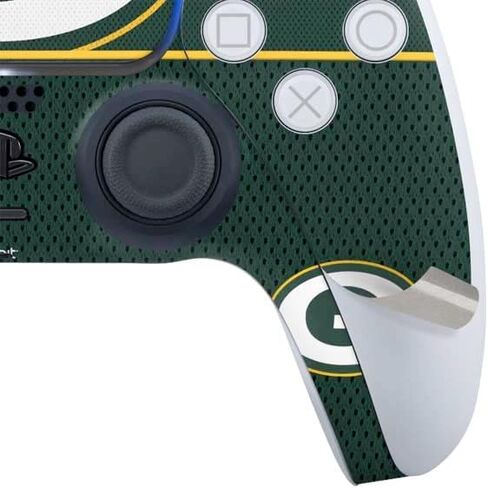 ملصق Skinit المخصص للألعاب متوافق مع وحدة تحكم PS5 - تصميم بلوك منطقة Green Bay Packers Zone المرخص رسميًا من الدوري الوطني لكرة القدم الأمريكية in Saudi Arabia